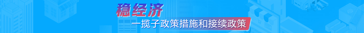 穩經濟一攬子政策措施和接續政策