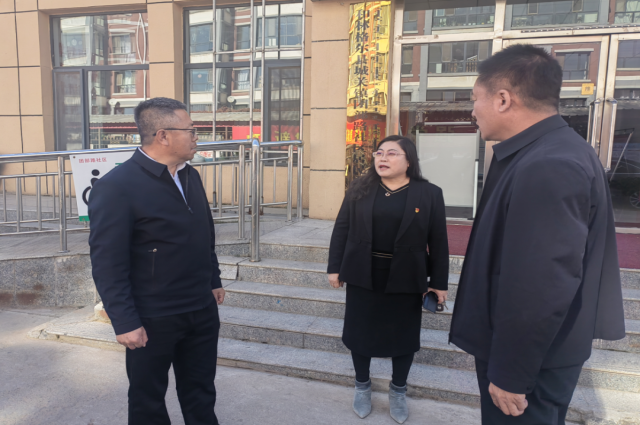 高峰調研督導創建全國文明城市工作