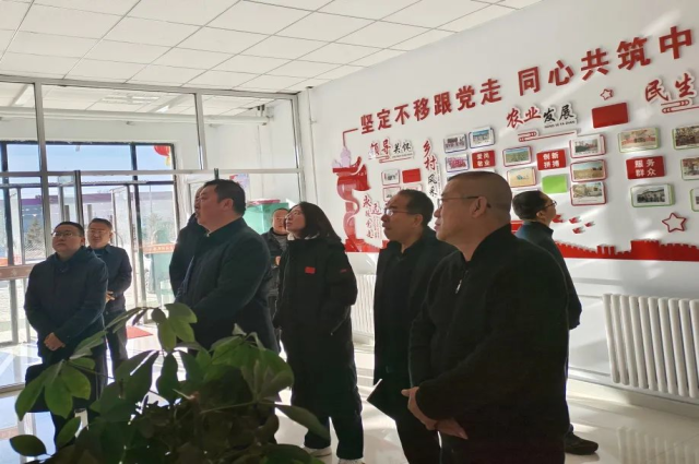 縣委書記李六小深入盛樂鎮調研指導主題教育工作