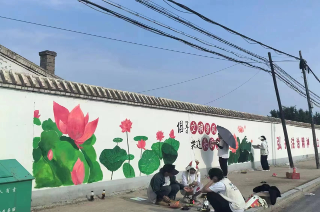和林格爾縣團委攜手高校學子“三下鄉”社會實踐活動