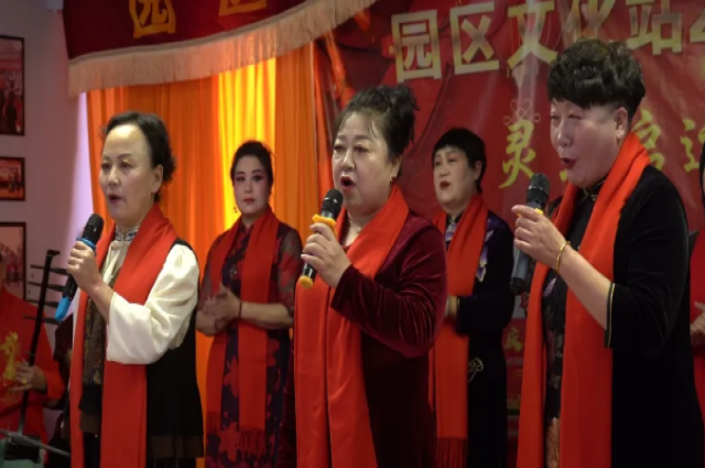 盛樂園區文化站讓村民生活更“有滋味”